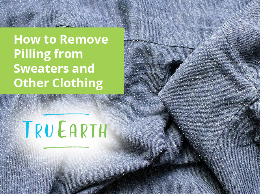 One Clothig Remove How to Remove Pilling from Sweaters and Other Clothing – Tru Earth EU