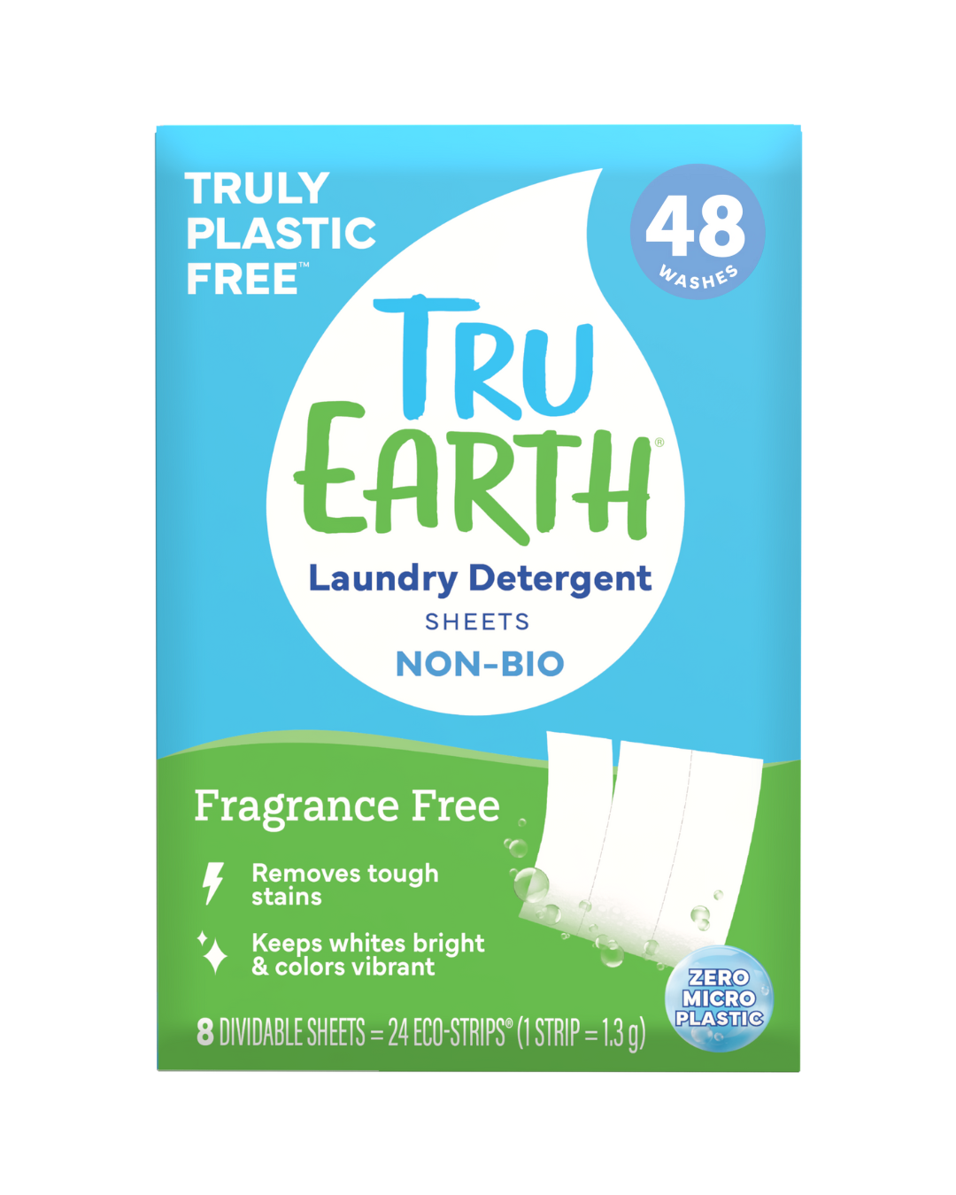 Tru Earth Laundry Detergent - Fragrance Free