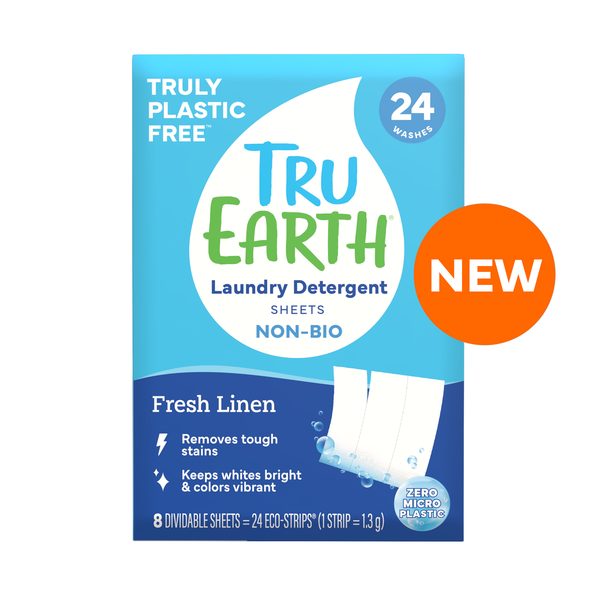 Tru Earth Laundry Detergent - Fresh Linen